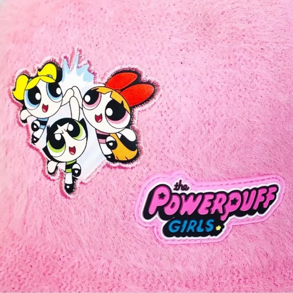 Cartoon Network NEW Limited Edition Rare Fuzzy Powerpuff Bucket Hat Pink - Picture 3 of 5
